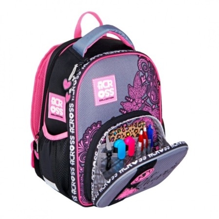 Frame backpack 37 x 28 x 12 cm, across, filling: bag, pencil case-5