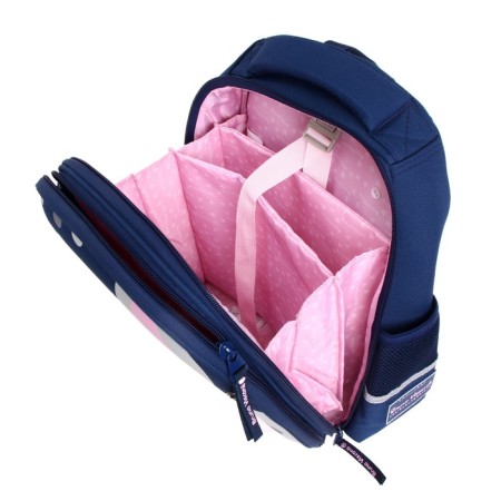 Frame backpack 36 x 28 x 17 cm, + pencil case, Bruno VisConti "Ushastik"-11