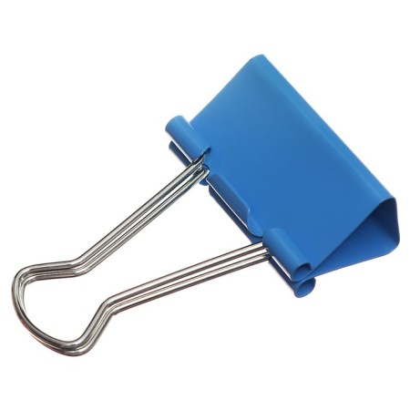 Paper clamps set are 15mm, 12 pieces, 4 colors, in a cardboard box-2