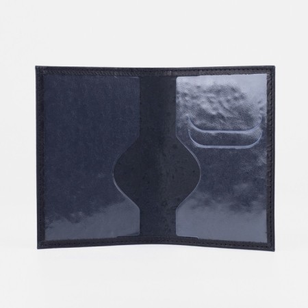 Cover for passport, black color-2