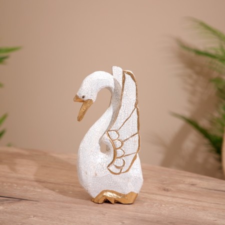 Souvenir "Swan" wood 25 cm-3