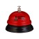 Table Bell "Emergency Assembly!", 8 x 6 cm, red