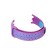 Luazon strap for fitness bracelet Mi Band 8, with perforation, purple-blue