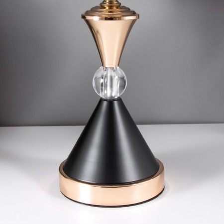 Celeste table lamp E27 40W black and gold 25x25x42.5 cm Risalux-3
