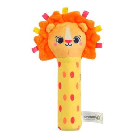 Toy - squeak "Lion" with a rattle