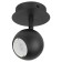 Lamp wall-flowing spot OL36 BK MR16 GU10 IP20, black color
