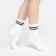 Women's socks, white color, size 23-25 ​​(36-38)
