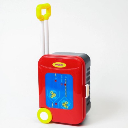 A set of builder with instruments in the gaming "Module" suitcase, Mickey Mouse-3