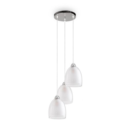 Suspended lamp Freya Fr5375PL-03CH ASTERY, 370x370x900 mm, E27, 3x60W, color chromium-2