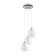 Suspended lamp Freya Fr5375PL-03CH ASTERY, 370x370x900 mm, E27, 3x60W, color chromium