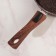 Granit Ultra Red, D = 24 cm pan, removable handle, glass cover, anti -stick coating, brown color