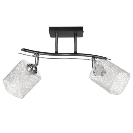 Chandelier 2773/2 E27 40W Black-chromium 40x20x15 cm Bayerlux