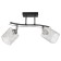 Chandelier 2773/2 E27 40W Black-chromium 40x20x15 cm Bayerlux