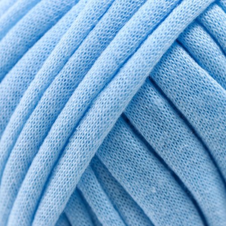 Knitted yarn 100% cotton "Lentino mini" 100 g 40 m color 03 pale blue-2