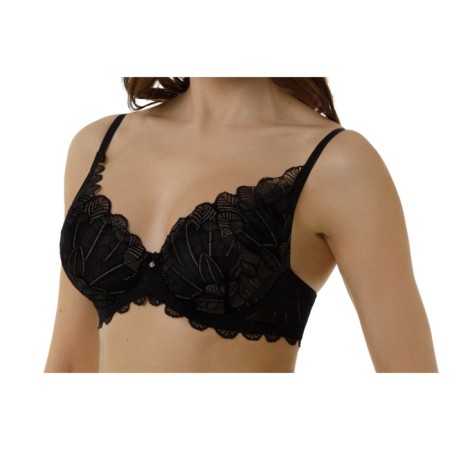 Women's bras of Lengy, size 75a, black ballet color