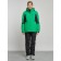 Ski costume female winter, size 48, green color
