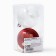 Christmas balls Christmas balls, for the New Year, D = 7 cm, 2 pcs., White and red color