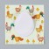 Magnet with a block for the records "Chicken or egg?" 12.5x12.5 cm