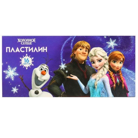 Plasticine 16 colors 240 g "Cold heart"-4