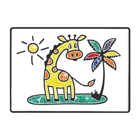 Picture with crystals "Girafic", 10 × 15 cm-2
