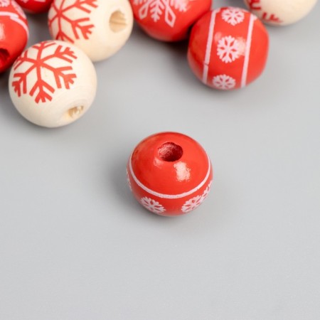 Busina tree for creativity "Snowflakes" d = 1.6 cm set 12 pcs-1