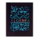 Substantial notebook Calligrata Superneeon, 48 sheets in the algebra cage, with reference material, covered cardboard, OFSET block
