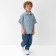 Board for the boy KAFTAN LINEN, p. 32 (110-116), blue