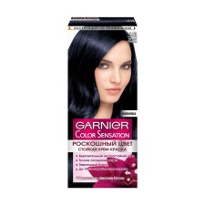 Крем-краска для волос Garnier Color Sensation, тон 4.10 ночной сапфир