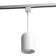 Snow -phase track lamp for Feron AL197, IP20, E27, 50 W, 90x90x145 mm, white color