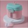 Container for storage of baby food "Crown", 240 gr., Pink color