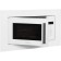 Built -in microwave oven Hiberg VM 6502 W, 700 W, 20 l, 5 modes, grill, white