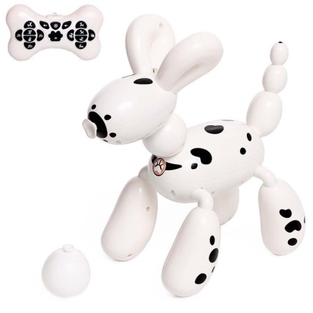 Robot Dog "Ball" Zhorya, on the control panel, interactive: sound, light, on the battery, in Russian