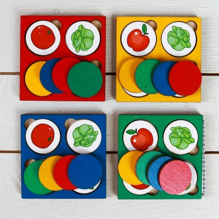 Memoles "Vegetables-Facttes", mix