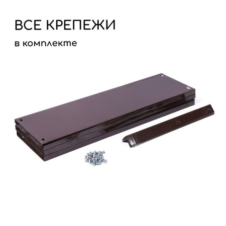Glocked flowerbed, d = 100 cm, h = 15 cm, brown, Greengo-4