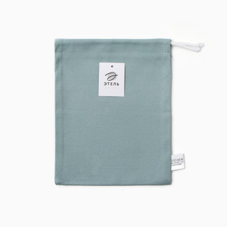 Bag Textile Ethel Home Collection Green 27x34 cm, 61%flax, 39%HL-4