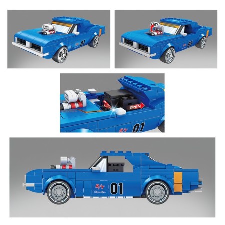 Designer Mustang Race, light effects, 317 details-2