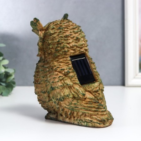 Souvenir Polystone Light "Forest Filin" from the solar battery 18x11x12.3 cm-4