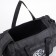 Sports bag with lightning, 3 outer pockets, black color