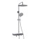 The shower system wasserkraft a113.16.059.ch Thermo, tropical shower, thermostat, chrome