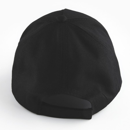 Feminine cap is plain, black color, x/b, rr- 54-4
