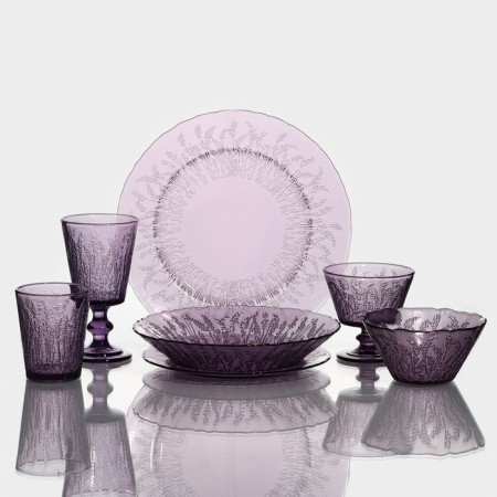 Glass Glass Magistro "French lavender", 700 ml, 23.8x4.5 cm-3