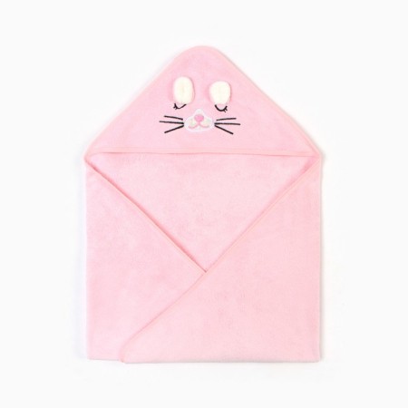 Lovelife towel "friend", col. Pink, 80x80 cm, 100% PE, microfiber 280 g/m2-7