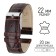 Watch strap, 22 mm, harness 80 mm, larynx 120 mm, genuine leather, brown