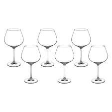 A set of glasses for the wine 