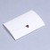 Envenue for certificate with embossing, white, 10.5 x 7 cm