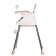 Biscuit feeding stool, beige color