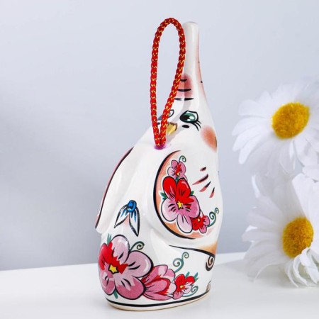Souvenir bell "Elephant. Above the nose", 10 cm, mix-1