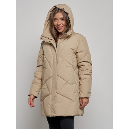 Winter jacket, size 56, light brown color-9