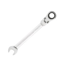 The key -combined ratio of Matrix Prof 14869, CRV, articulated, mirror chromium, 17 mm