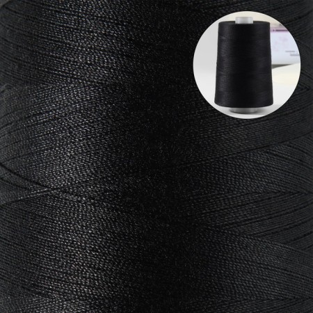 Threads 80L, 2500 m, black color No. 115-1